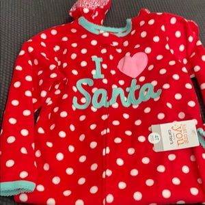 Carter’s I love Santa onesie 4T